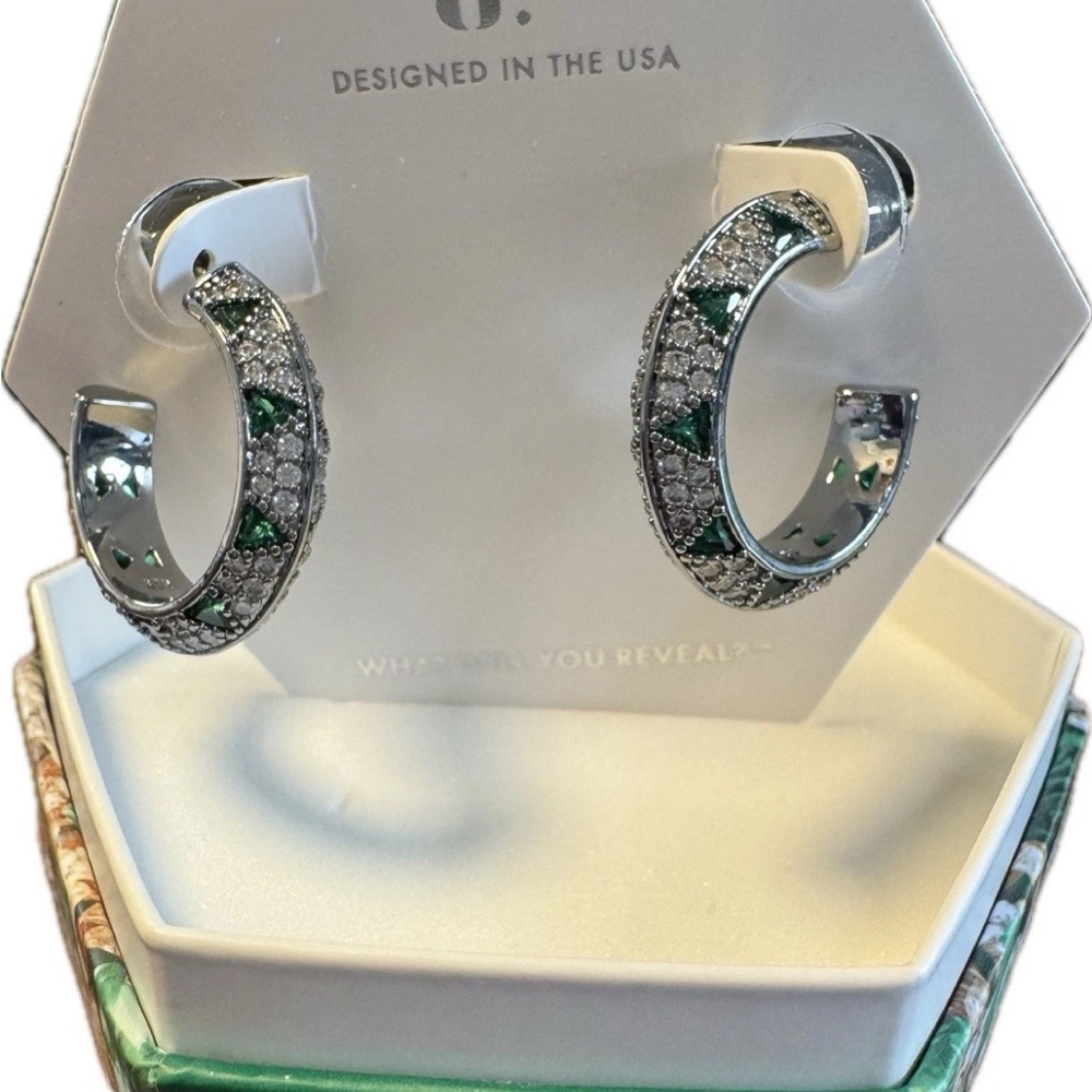 Bomb Party May 2025 Birthday Earrings, A Glimmering Vision, ER87869-Hematite